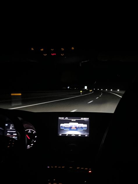 Road Trip Night Aesthetic, Night Trip Car, Aesthetic Mercedes Benz, Night Road Aesthetic, Aesthetic Mercedes, Mansa Musa, Road Trip Aesthetic, The Fall Movie, Aesthetic Road