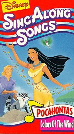 Best Disney Songs, Pocahontas Colors Of The Wind, Wind Movie, Colors Of The Wind, Sing Along Songs, Childrens Music, Disney Gif, Disney Songs, Kids' Movies