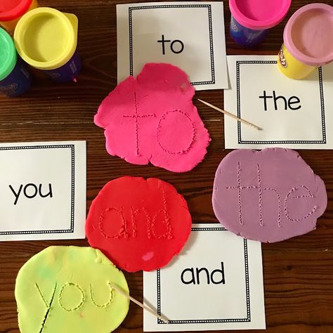 The Three Billy Goats Gruff, Sight Word Centers, Sight Word Fun, Reading Task Cards, Teaching Sight Words, First Grade Sight Words, Tricky Words, Red Words, Word Work Activities