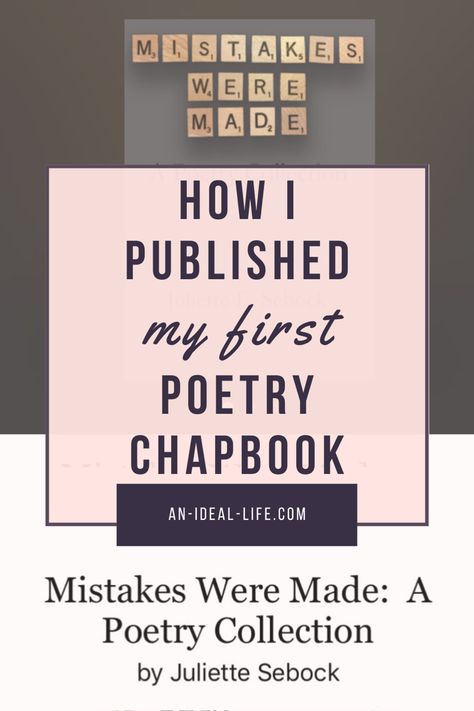 Poetry Chapbook, Publishing Poetry, How To Publish A Poetry Book, Write Every Day, A Writer's Life, Writing Notebook, Writing Career, Poetry Collection, Writers Write