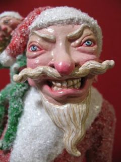 Santa Claus Number, Creepy Santa, Creepy Cute Art, Scary Christmas, Santa Claws, Diy Santa, Santa Crafts, Creepy Christmas, Santa Mugs