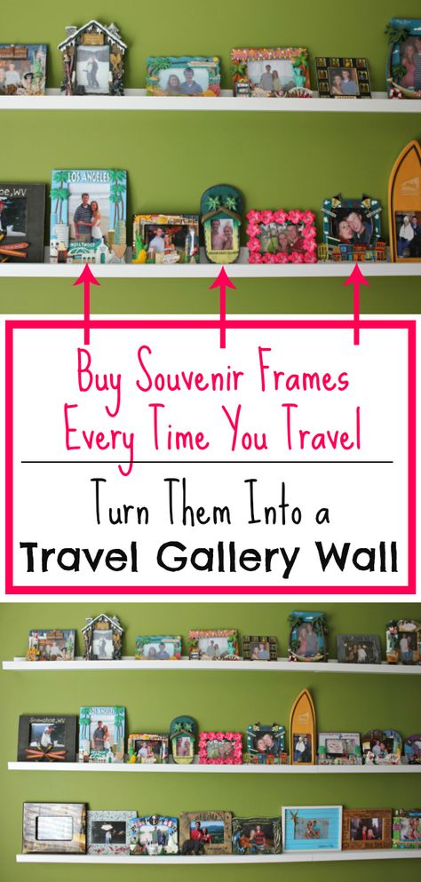 Travel Room Decor, Travel Snap, Souvenir Display, Travel Gallery Wall, Travel Room, Travel Wall Decor, Travel Crafts, Travel Keepsakes, Amazing Travel