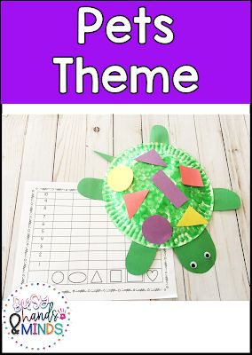 Crafts About Pets Preschool, Pet Theme Kindergarten, Turtle Theme Preschool Activities, Preschool Pet Craft, Pets Crafts Preschool, Preschool Pet Activities, Preschool Pets, Preschool Animals, Pet Study