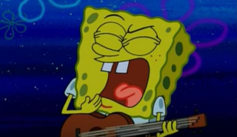 Spongebob Lip Syncs Black Sabbath Classic [Video] Spang Bob, Playlist Inspiration, Spongebob Stuff, Spongebob Faces, Spongebob Pics, Spotify Aesthetic, Funny Spongebob Memes, Music Cover Photos, Pineapple Under The Sea