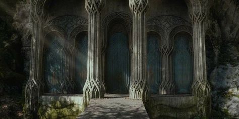 Halls of the Elven King Mirkwood Elves, Woodland Realm, The Desolation Of Smaug, Elf Characters, Desolation Of Smaug, New Roads, Thranduil, Jrr Tolkien, Legolas