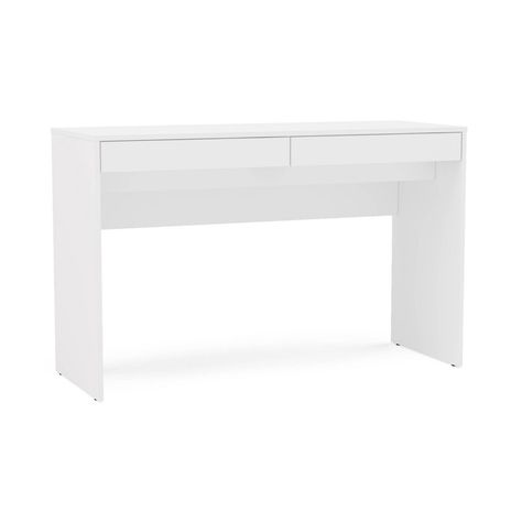 White Desk Bedroom, White Desk With Drawers, Cheap Desk, Modern Home Office Furniture, Writing Desk With Drawers, White Desk, Simple Desk, Big Desk, Bedroom Desk