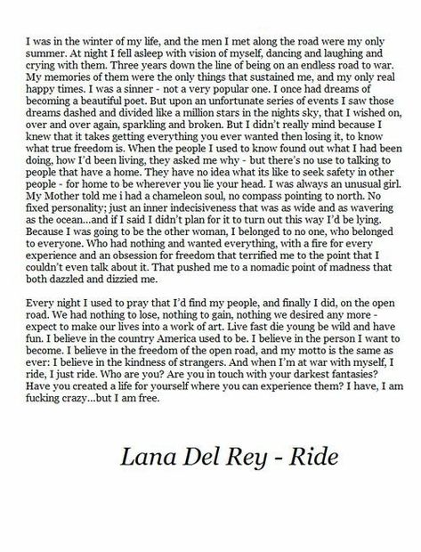 Lana Del Rey Ride, Lana Del Rey Quotes, Lana Del Rey Aesthetic, Rey Aesthetic, Lana Del Rey Love, Lana Del Rey Lyrics, Lana Del Rey Vinyl, Lana Rey, Laughing And Crying