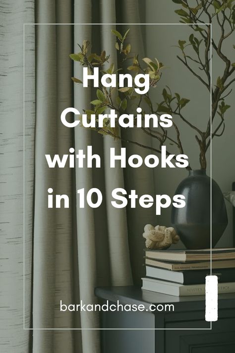 Transform your space easily! With our 10 effortless steps to hang curtains with hooks, you can achieve a professional look from the comfort of your home. Curtain hanging becomes a no-stress project when you understand how to position hooks correctly and choose the right fabric for your windows. Discover tips on measuring, spacing, and coordinating styles to create a beautiful finished product. Whether you're refreshing a room or starting from scratch, this guide has everything you need to hang curtains like a pro. Curtains With Hooks, How To Hang Curtains, Hang Curtains, Curtain Hangers, Curtain Hanging, Layered Curtains, Double Curtains, How To Hang, Curtains With Rings