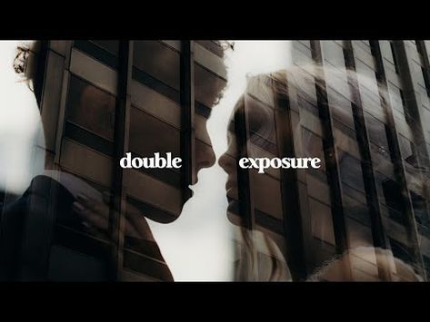 (9) How to Shoot a DOUBLE EXPOSURE In-Camera [2023] - YouTube Photo Presets, True Detective, Client Experience, Wedding Portrait, Double Exposure, Portrait Photo, My Wedding, The Classroom, Wedding Portraits