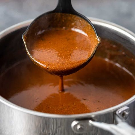 Mexican Chili Sauce Recipe, Mexican Chili Gravy, Chili Gravy Enchiladas, Mexican Gravy For Enchiladas, Mexican Gravy Sauce, Mexican Gravy Recipe, Chili Gravy, Chili Gravy For Tamales, Chili For Tamales Sauce Recipes