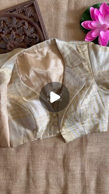 Roshan Tailors on Instagram: "We have got these jacket blouses in more colors. Shop now from www.houseofroshans.com

Jacket blouses, designer blouses, tissue blouse, saree blouse designs, winter blouses" Jacket Saree Blouse Design, Long Blouse For Saree, Jacket Blouse Designs For Saree, Blouse Designs For Tissue Sarees, Jacket Blouse Saree, Tissue Blouse Designs, Tissue Saree Blouse Designs, Saree Blouse Design, Saree Jacket Designs