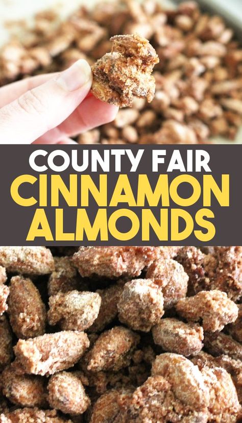 Make these easy cinnamon almonds on the stovetop! Perfect for a quick snack, or gift idea. Make with no egg, these are a delicious DIY Christmas or fall gift giving idea for co-workers, neighbors, friends and family! Bring these to the next pot luck and wow everyone! Get 4 free gift tag printables! #Recipes #FromScratchRecipes #GiftGiving #DIYGifts Roasted Cinnamon Almonds, Cooking With Almonds, What To Do With Raw Almonds, Almond Snack Recipes, Cinnamon Cashews Recipe, Almonds Aesthetic, Cinnamon Almonds Recipe, Almond Aesthetic, Almond Snacks