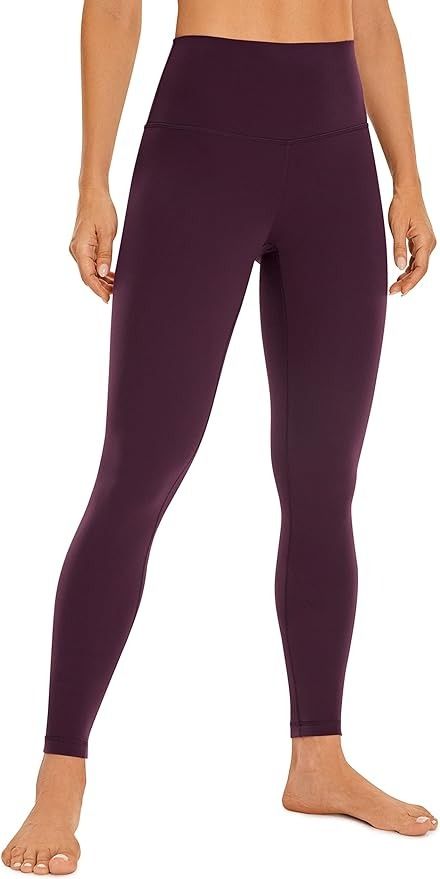 Amazon.com: CRZ YOGA Butterluxe High Waisted Lounge Legging 28'' - Workout Leggings for Women Buttery Soft Yoga Pants Deep Purple X-Small : Clothing, Shoes & Jewelry Purple Yoga Pants, Soft Yoga, Crz Yoga, Women's Athletic Wear, Purple Leggings, Purple Shoes, Yoga Training, Leggings For Women, Soft Leggings