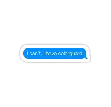 Color Guard Stickers, Colorguard Aesthetic, Guard Aesthetic, Funny Band Jokes, Color Guard Shirts, Flute Problems, Badass Names, Marching Band Problems, Funny Band