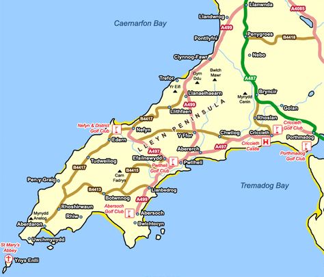 llyn peninsula map - Google Search Wales Uk, Dublin City, Beach Crafts, North Wales, Great British, British Isles, Uk Travel, Great Britain, Pumpkin Carving