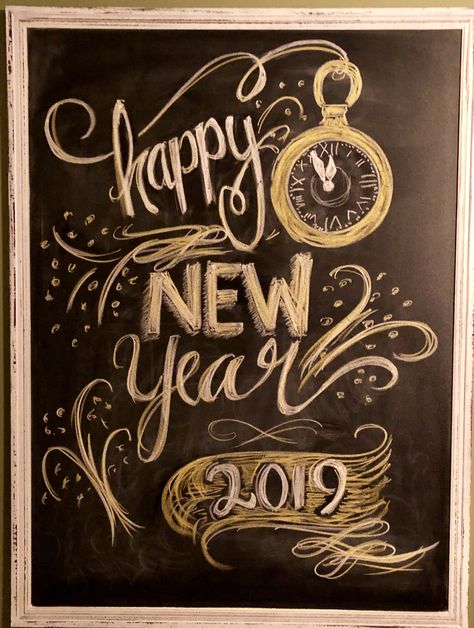 2024 Chalkboard, New Year Chalkboard Art, New Years Chalkboard Art, January Chalkboard Ideas, Chalk Art Christmas, Coffee Chalkboard, Chalkboard Art Diy, Chalkboard Art Quotes, Chalkboard Wall Art