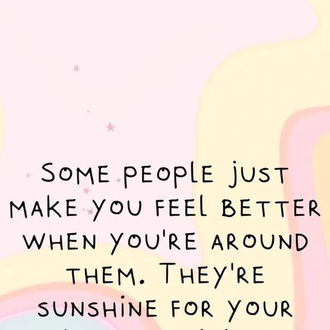 ⋒ Ivana&Andrew ☻ on Instagram: "Tag that special person who uplifts your spirits and let them know how much they mean to you. 🌈✨ Some people have this incredible power to brighten our days, to uplift our spirits, and to make us feel at ease just by being around them. They're like a ray of sunshine that warms our soul and a soothing medicine for our mind. 💫 In a world that can sometimes feel heavy, it's important to cherish these individuals who effortlessly bring light and joy into our lives. Some People Are Good For Your Soul, Ray Of Sunshine Quotes, Good Soul Quotes, Miss Friend, A Ray Of Sunshine, Articles Of Faith, Ray Of Sunshine, Soul Quotes, Wise Quotes