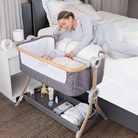 Bedside Sleeper For Baby, Basket For Newborn, Crib With Storage, Baby Bassinet Bedside, Mattress Stand, Baby Bedside Sleeper, Rocking Bassinet, Bedside Bassinet, Portable Mattress