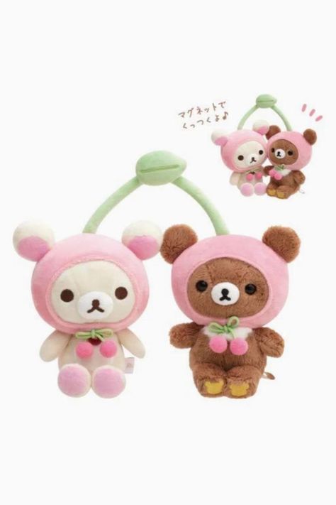 Rilakkuma Plushie, Kawaii Plushies, Hello Kitty Items, Cute Stuffed Animals, Cute Little Things, Rilakkuma, Cute Toys, Cute Plush, Teddy Bears