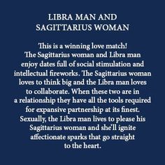 Libra man and sagittarius woman is a winning match........omg! Libra And Sagittarius Compatibility, Libra Women Compatibility, Libra Man In Love, Libra Compatibility, Sagittarius Woman, Sagittarius Compatibility, Sagittarius Relationship, Libra And Sagittarius, Sagittarius Quotes