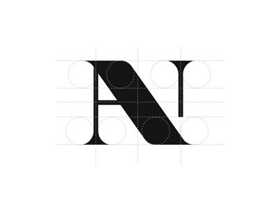 AN  by Hossein Yektapour An Monogram, An Logo, N Letter Logo, Makeup Logo, Identity Design Inspiration, Graphic Designer, Logo Fonts, Monogram Logo, Typography Letters