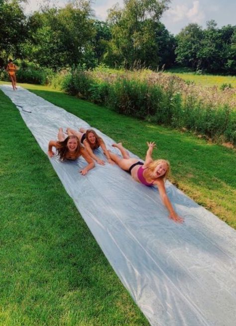 Outdoor Event Ideas, Activities For All Ages, Summer To Do List, Slip N Slide, Water Games For Kids, Summer Picture Poses, Summer Fun List, Summer Plans, Slip And Slide