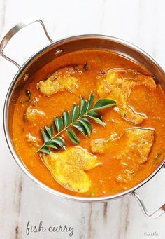 Fish curry recipe with step by step photos. Simple fish gravy made with basic ingredients, goes good with rice or chapathi Fish Recipes With Coconut Milk, Best Fish Curry Recipe, Indian Fish Curry, Indian Fish Recipes, Fish Curry Indian, Seafood Curry, How To Make Fish, Fish Curry Recipe, Curry Recipes Indian