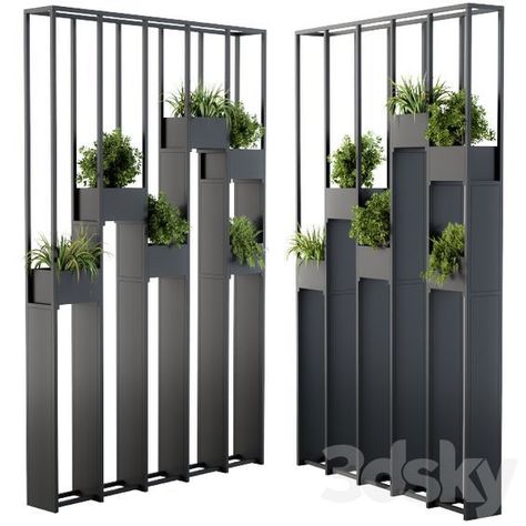 Plants Partition, L House, Room Partition Wall, Entrance Hall Decor, Wall Plants, Gate Wall Design, Modern House Interior, Winter Plants, Planter Design