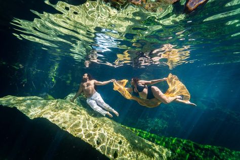 @b00kofsamuel @blackoni⁠ Thank you for letting me capture the essence of your love through my lens!⁠💖 ⁠ #cenotes #tulum #underwaterphotography #maternityphotoshoot #couplephotoshoot #sirencore #etherealcouple #mermaidvibes #blackintulum #blackcouples #cancunphotographer #cenoteportraits Cenotes Tulum, Underwater Photoshoot, Underwater Portrait, Underwater Images, Underwater Photos, Tulum Mexico, Crystal Clear Water, Underwater Photography, Riviera Maya