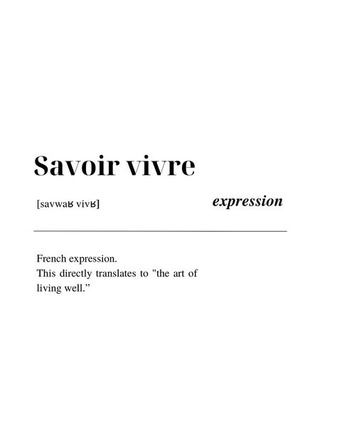 French expressions to live by. “The art of living well” ♥️ #expressions #quotes #motivation #life #fashion #aspiration #french Self Expression Quotes, Expressions Quotes, Aspiration Quotes, French Expressions, Self Quotes, Living Well, Art Of Living, Quotes, Quick Saves