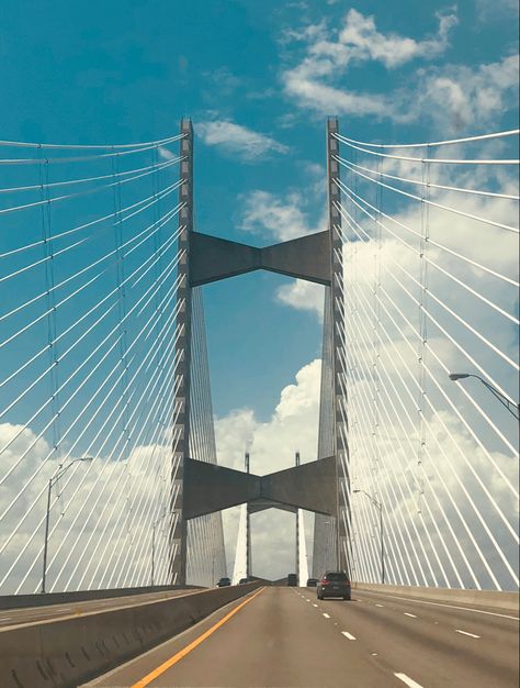 Bridge by Jacksonville Fl Jacksonville Aesthetic, Jacksonville Florida Aesthetic, Rocky Top, Jacksonville Beach, Jacksonville Florida, Florida Georgia Line, Jacksonville Fl, My Town, Look In The Mirror