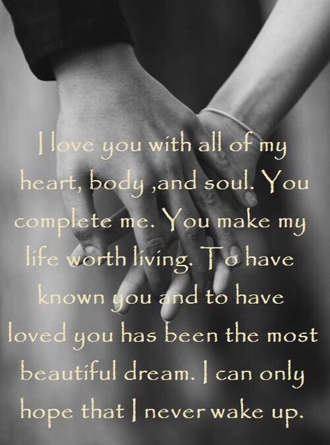 Yes! To have loved you and been loved by you!! No one can ever take that away! You are everything I've ever needed and I love you so much!!❤ To My Bff, Life Worth Living, Love Quotes For Him Romantic, Soulmate Love Quotes, You Complete Me, Qoutes About Love, Anything For You, Soulmate Quotes, All My Heart