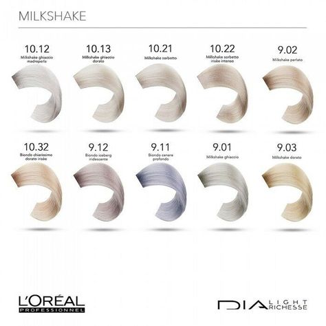 Milkshake Hair Products, Hair Color Formulas, Dyed Blonde Hair, Hair Color Chart, Crazy Hair, L Oreal, Hair Dye, Blonde Hair Color, Dyed Hair