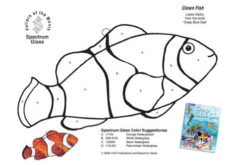 Stained Glass Fish, Spectrum Glass, L'art Du Vitrail, Fish Quilt, Stain Glass Patterns, Stained Glass Patterns Free, Intarsia Patterns, Stained Glass Pattern, Glass Diy