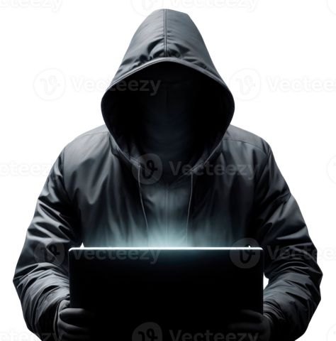 Hacker with laptop hacking computer system isolated on transparent background The Hacker, Video Page, Search Video, Wedding People, Hacking Computer, Cityscape Photos, Computer System, Nature Backgrounds, Heart With Arrow