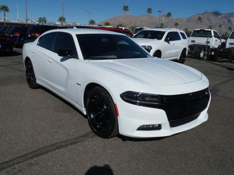 New  2017 Dodge Charger R/T Sedan For Sale in Tucson 2017 Dodge Charger, Dodge Charger Hellcat, White Charger, Dodge Charger Srt, Lux Cars, Dodge Chrysler, Chrysler Jeep, Mustang Cars, Pretty Cars