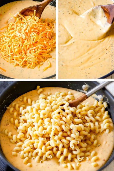 This mega creamy Million Dollar Macaroni and Cheese Casserole is the only macaroni cheese recipe I will ever make from now on! The creamy homemade sauce is amazing and the casserole is stuffed with a layer of provolone cheese and sour cream that melts when baked for a ridiculous amount of velvety creamy, cheesiness! Macaroni And Cheese Casserole, Macaroni Cheese Recipes, Creamy Macaroni And Cheese, Chicken Bouillon, Carlsbad Cravings, Macaroni N Cheese Recipe, Smoked Gouda, Cheese Casserole, Best Comfort Food