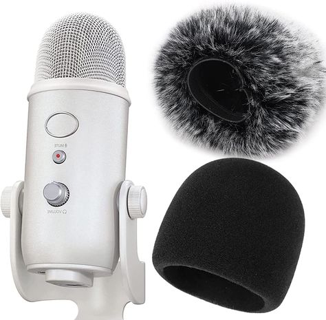 Yeti Microphone, Blue Yeti Microphone, Blue Yeti, Microphone Accessories, Usb Microphone, Tablet Stand, Microphones, Wind Screen, 2 Pack