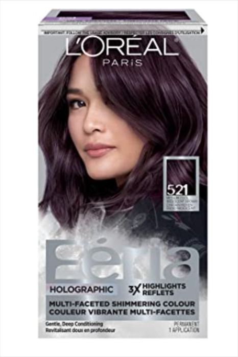 Amethyst Hair Color, Pelo Color Borgoña, Feria Hair Color, Amethyst Hair, Light Purple Hair, Hair Color Underneath, Bold Hair Color, Violet Hair, Stronger Hair