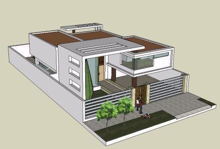 Sketchup House Design, Sketchup House, Google Sketchup, Urban Design Architecture, Multifamily Housing, Rooftop Design, Architecture Design Drawing, Sketchup Model, Up House