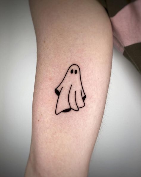 Alaska Tattoo, Small Tattoo Design, Tattoo Homme, Ghost Tattoo, Sick Tattoo, Creepy Tattoos, Spooky Tattoos, Halloween Tattoo, Small Tattoo Designs