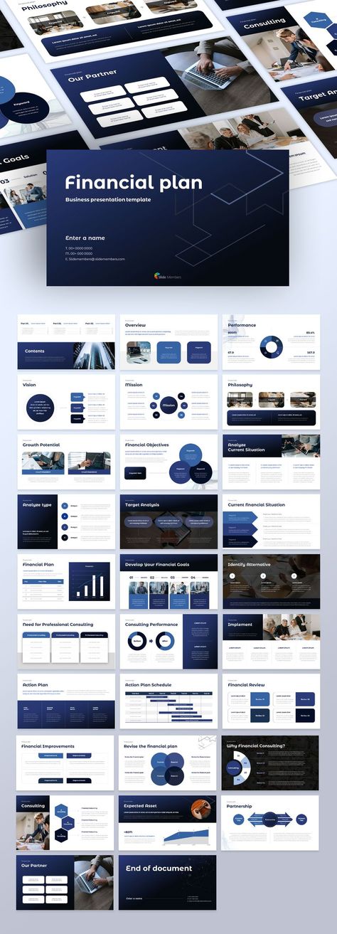 Financial Theme related PPT Templates. Get your own editable pre-designed slides. #SlideMembers #Financial #Finance #Financing #Economy #Tax #Manager #Budget #Data #Analysis #Business #Project #Professional #Startup #Infographics #Diagram #Multipurpose #Proposal #Profile #Background #Layout #Report #Cover #PPT #Portfolio #TemplateDesign #FreePowerpoint #FreePresentation #PowerpointTemplate #Presentation #Templates #FreeTemplate #Slides #GoogleSlides #PowerPoint #freePPT #PPTdownload #Keynote Canva Presentation Template, Profile Background, Canva Presentation, Background Layout, Ppt Template Design, Plan Presentation, Presentation Slides Design, Business Ppt, Powerpoint Slide Designs