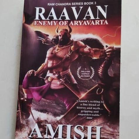 Amish Tripathi’s Raavan: Enemy of Aryavarta is the third book of the Ram Chandra Series. We all know the story about – Raavan kidnapping Sita. This book opens you to all the incidences in Raavan’s life. Book Review 👆 Amish Tripathi, Amish Books, Half Siblings, The Ram, Life Book, Daughters Of The King, The Reader, Book Review, Ram