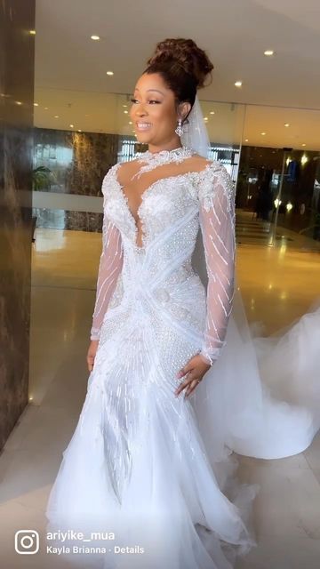 S Wedding Dress, Nigerian Wedding, Event Planner, Wedding Gowns, Wedding Dresses Lace, Wedding Dresses, Wedding Dress, Hair, On Instagram