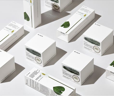 HUECALM brand package design cosmetics mockup packaging :: Behance Mockup Packaging, Cosmetics Mockup, Graphic Design Packaging, Design Packaging, Packaging Mockup, Package Design, Brand Packaging, Photoshop Adobe, Backpacking