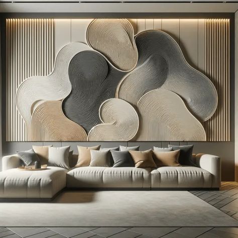 Trending Feature Wall trends you should not miss for 2024 - axxla interior design Wall Trends, Feature Wall Design, Wall Panels Bedroom, Wall Panel Design, 3d Cnc, Living Room Design Decor, Interior Wall Design, Wall Decor Design, Contemporary Interior Design