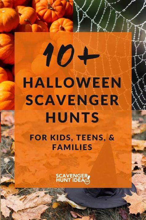 10 Halloween Scavenger Hunt Ideas for Your Kids and Families Halloween Scavenger Hunt Ideas, Scavenger Hunt Ideas For Kids, Teen Scavenger Hunt, Scavenger Hunt Template, Fall Scavenger Hunt, Scavenger Hunt Ideas, Teen Halloween, Halloween Scavenger Hunt, Christmas Scavenger Hunt