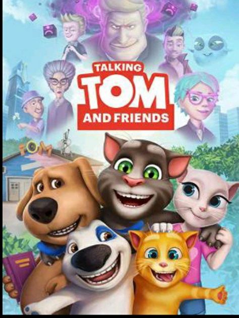 Talking Ginger, Friends Season 3, Talking Tom Cat, Banner Game, My Talking Angela, Real Vampires, Dc Comics Series, Superhero Birthday Cake, Talking Tom And Friends