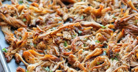 Slow Cooker Pork Carnitas - Damn Delicious Carnitas Crockpot, Slow Cooker Pork Carnitas, Pork Carnitas Recipe, Pork Carnitas Slow Cooker, Slow Cooker Recipes Pork, Carnitas Recipe, Paleo Crockpot, Pork Carnitas, Slow Cooker Pork