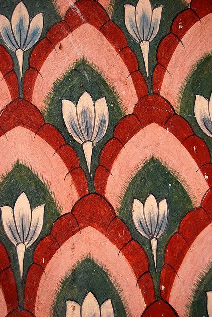 India Pattern, Soyut Sanat Tabloları, Textile Patterns, Textile Prints, Indian Art, Textures Patterns, Jaipur, Pattern Art, Red Green